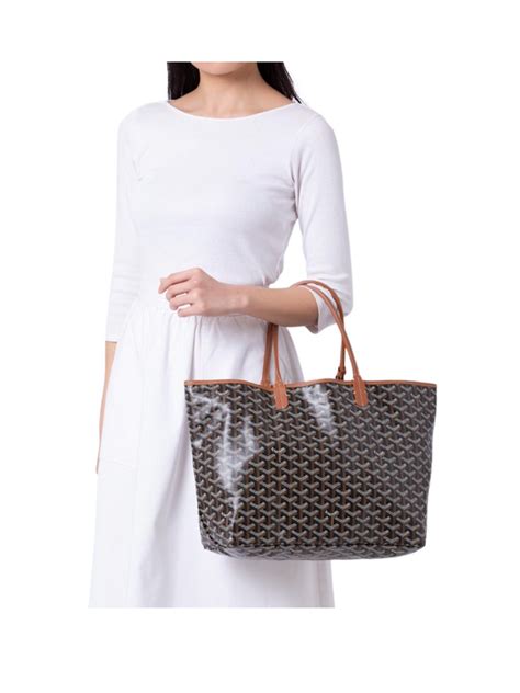 goyard goyardine st louis pm tote|goyard bag online store.